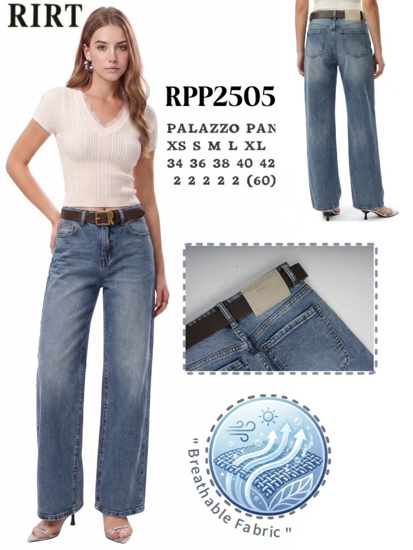 Spodnie damskie jeans Roz XS-XL, 1 Kolor .Paczka 10 szt